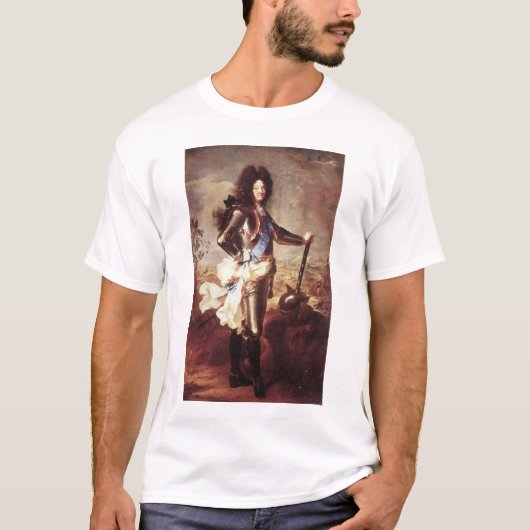 ルイ14世のポートレート Tシャツ (正面)