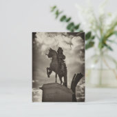 ルイ14世の像、ベルサイユ ポストカード (スタンド正面)