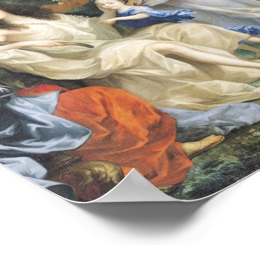 ルイ14世の家族1670 2 ポスター (角)