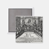ルイ14世の正義を執行する マグネット (正面/裏面)