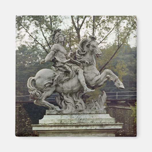 ルイ14世の騎乗ポートレート2 マグネット (正面)