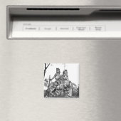 ルイ14世の騎士像 マグネット (インサイチュ (食洗機))