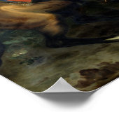 ルイ14世の騎馬ポートレート ポスター (角)