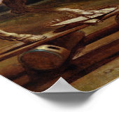 ルイ14世の騎馬像を運ぶ ポスター (角)