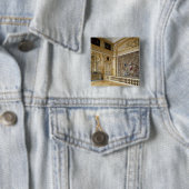 ルイ14世のbedchamber 缶バッジ (インサイチュ)