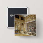 ルイ14世のbedchamber 缶バッジ (正面&裏面)