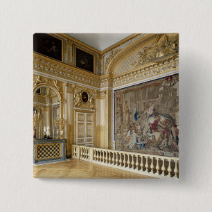 ルイ14世のbedchamber 缶バッジ