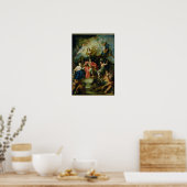 ルイ14世は栄光によって冠を付け， c.1686 ポスター (キッチン)