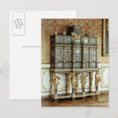 ルイ14世ジュエリーキャビネット、ゴブリン工房 ポストカード (正面/裏面)