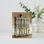 ルイ14世ジュエリーキャビネット、ゴブリン工房 ポストカード (スタンド正面)