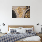 ルイ14世スタイルエンジェル、アーチから キャンバスプリント (インサイチュ (寝室))