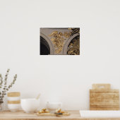 ルイ14世スタイルエンジェル、アーチから ポスター (キッチン)