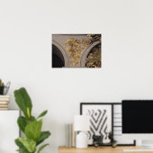 ルイ14世スタイルエンジェル、アーチから ポスター (ホームオフィス)