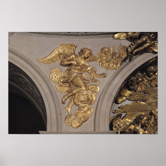 ルイ14世スタイルエンジェル、アーチから ポスター (正面)