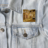 ルイ14世寝室1701-23年のインテリア 缶バッジ (インサイチュ)