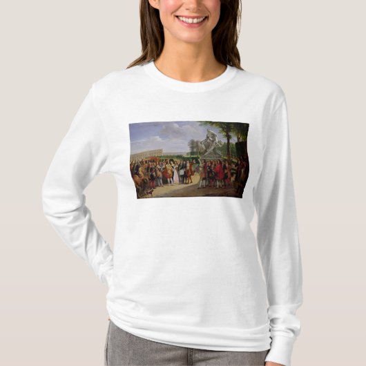 ルイ14世捧げるPuget 「ミーロの Tシャツ (正面)
