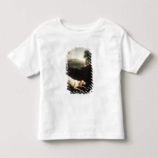 ルイ14世犬、Tane トドラーTシャツ (正面)