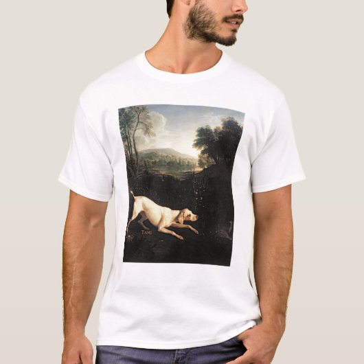 ルイ14世犬、Tane Tシャツ (正面)