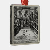 ルイ14世管理の正義 メタルオーナメント (右)