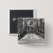 ルイ14世管理の正義 缶バッジ (正面&裏面)