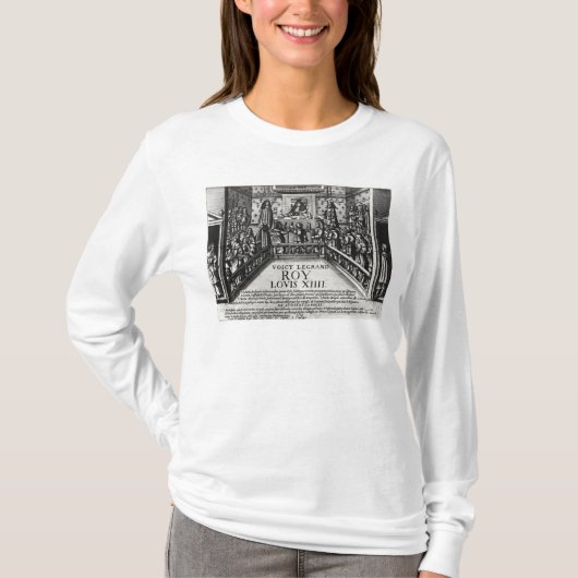 ルイ14世管理の正義 Tシャツ (正面)