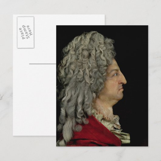 ルイ14世1706 ポストカード (正面/裏面)