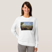 ルイ14世Les Invalidesを訪問する彼の側近 Tシャツ (正面フル)