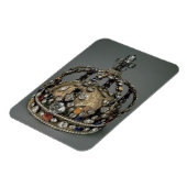 ルイ15世の王冠1722 （金銀、レプリカ） マグネット (左側)