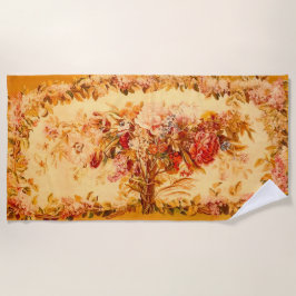 ルイ15世の花束 ビーチタオル
