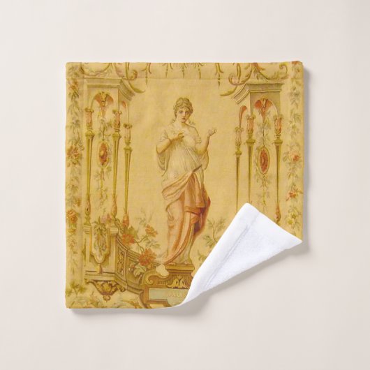 ルイ15世フローラカリオプミューズ バスタオルセット (ウォッシュタオル)