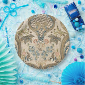 ルイ15世フローラプリント紙プレート ペーパープレート (パーティー)