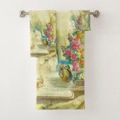 ルイ15世レシーニュが白スワンを打ち破る バスタオルセット (インサイチュ)