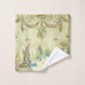 ルイ15世レシーニュが白スワンを打ち破る バスタオルセット (ウォッシュタオル)