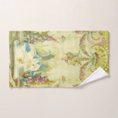 ルイ15世レシーニュが白スワンを打ち破る バスタオルセット (ハンドタオル)