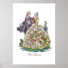 ルイ15世時代 ポスター