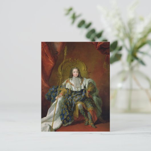 ルイ15世1723 ポストカード (スタンド正面)