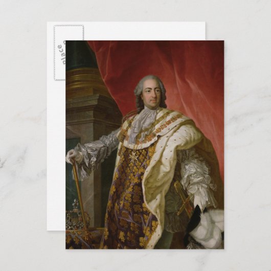 ルイ15世 ポストカード (正面/裏面)