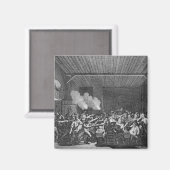 ルイ16世のバレンヌでの逮捕 マグネット (正面/裏面)