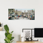 ルイ16世のパリへの侵入 ポスター (ホームオフィス)