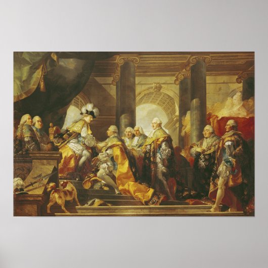 ルイ16世のフランス王 ポスター (正面)