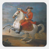 ルイ16世の乗馬ポートレート1791 スクエアシール (正面)