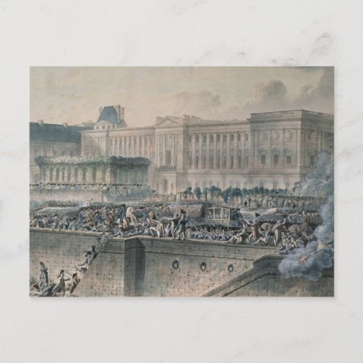 ルイ16世の到来 ポストカード (正面)