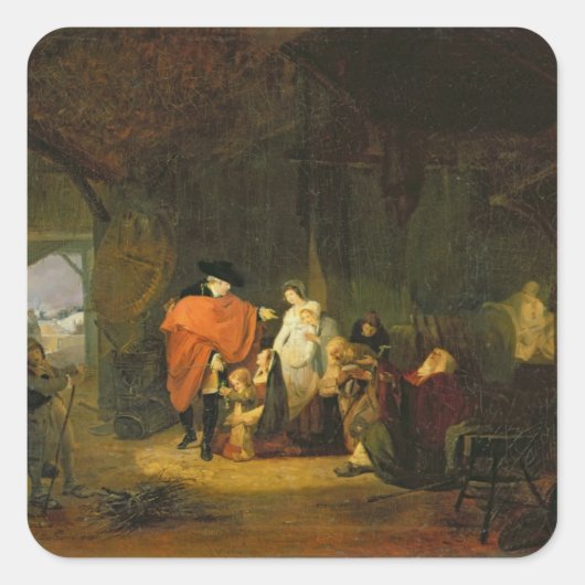 ルイ16世の親切 スクエアシール (正面)