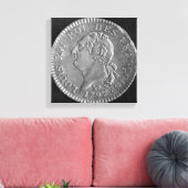 ルイ16世を描いたルイ・ドール, 1792 キャンバスプリント (インサイチュ (リビング))