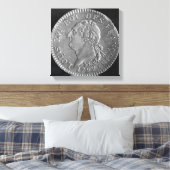 ルイ16世を描いたルイ・ドール, 1792 キャンバスプリント (インサイチュ (寝室))