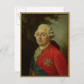 ルイ16世フランス王ポートレート ポストカード (正面/裏面)