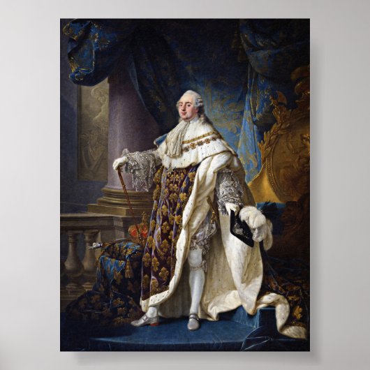 ルイ16世フランス ポスター (正面)