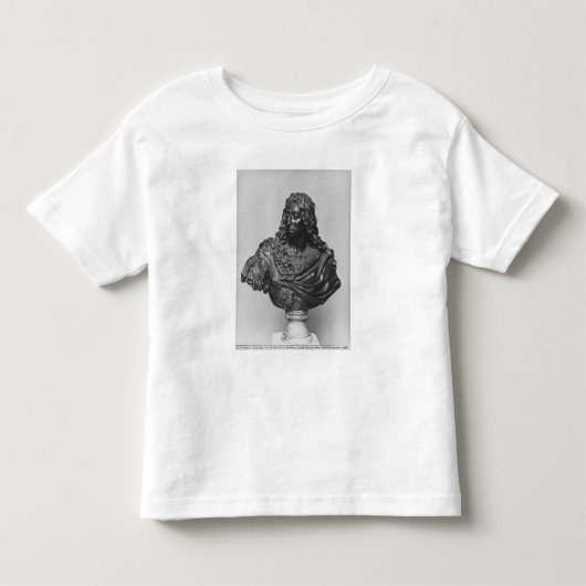ルイ2世のバストオブバーボン トドラーTシャツ (正面)