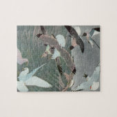 ルイ・アガスフエルテスによる海波の上のカモメ ジグソーパズル (横)