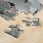 ルイ・アガスフエルテスによる海波の上のカモメ ジグソーパズル (側面)